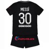 Virallinen Fanipaita + Shortsit Paris Saint-Germain Lionel Messi 30 Kolmas Pelipaita 2021-22 - Lasten